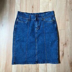 Vintage Denim Skirt